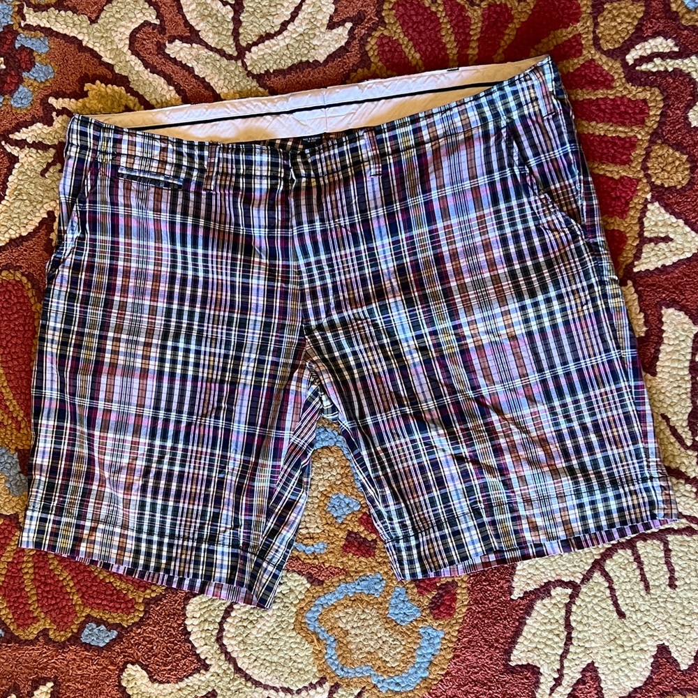 Mens Polo Ralph Lauren Plaid Chino Shorts